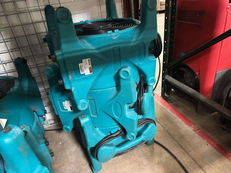 (3) Service Master Ace Turbo Dryers