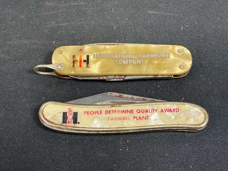 (2) IH Pocket Knives