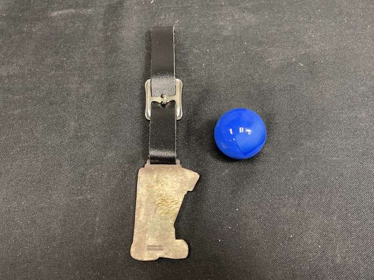 (3) Caterpillar Watch Fobs + Marble