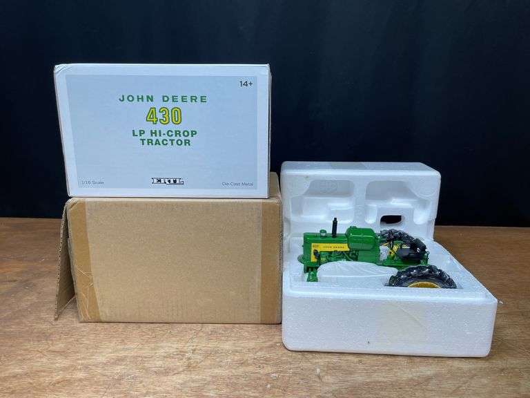 1/16 John Deere 430LP HI-Crop 2008 2 Cylinder NIB Ertl image
