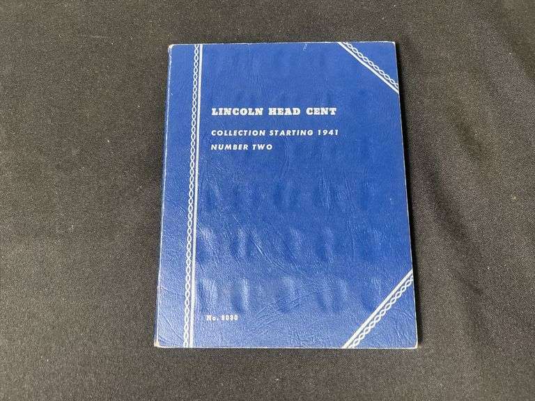 Lincoln Head Cents Collection in Blue Book image