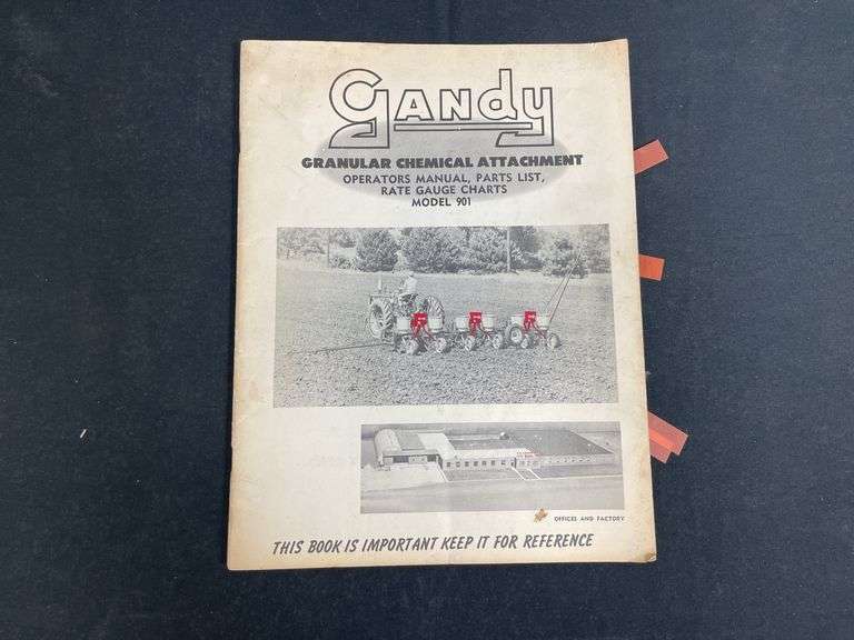 Gandy Granular Chemical Attachment Manual image