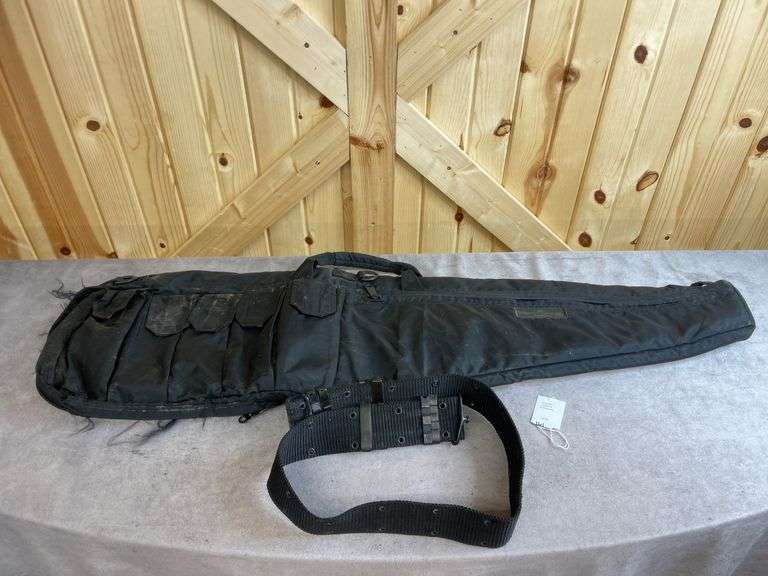 1 Soft Long Gun Case With Magazine Pouches image