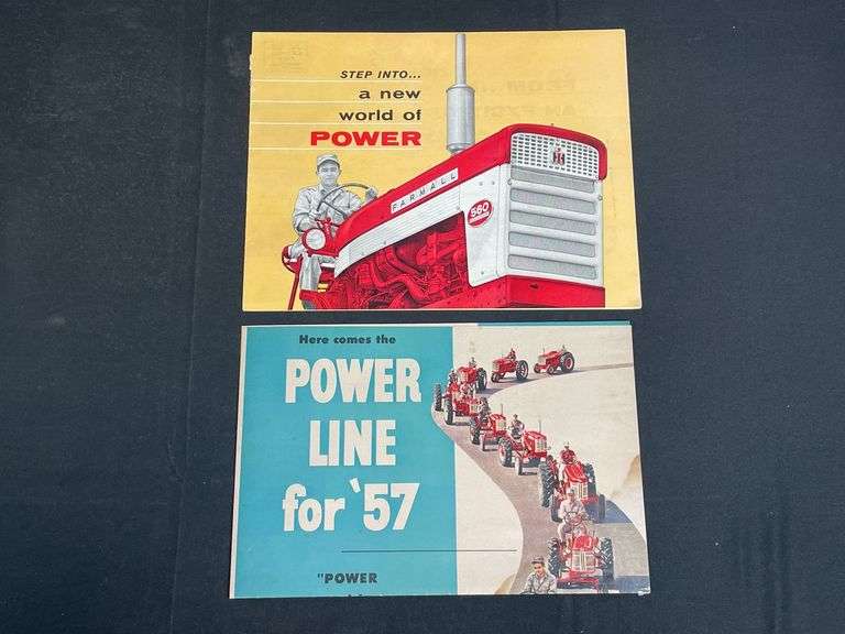 (2) Farmall Tractor Sales Literature image