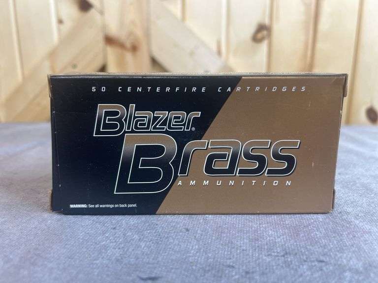 6 Boxes Blazer 115 Gr. FMJ 9mm