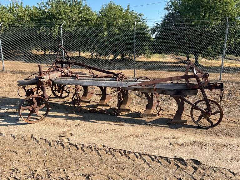 Stockton 5 Bottom Wood Beam Plow image