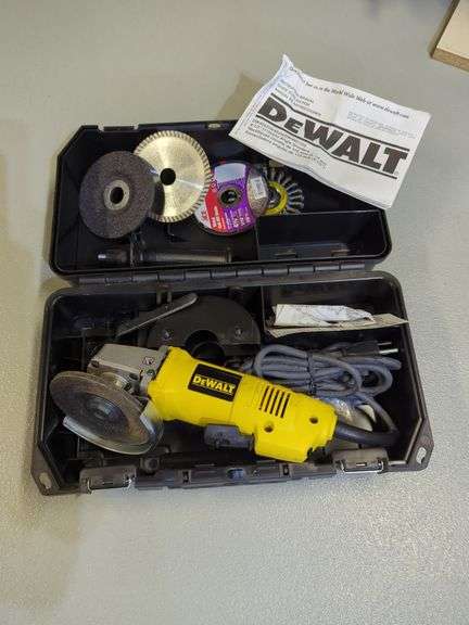 DeWalt DW402 - 4 1/2" Angle Grinder image