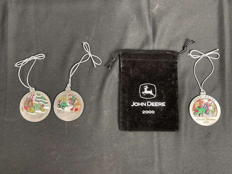 (3) John Deere Ornaments image
