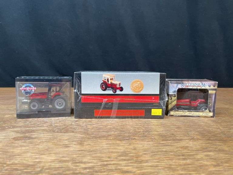 (3) 1/64 IH Tractors NIB Ertl image