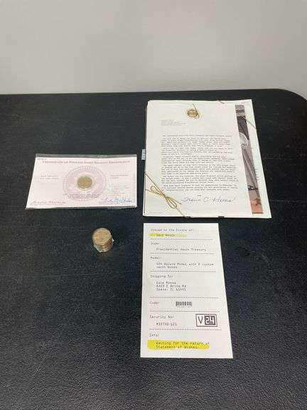Documentation and US Presidential Dollar Coins