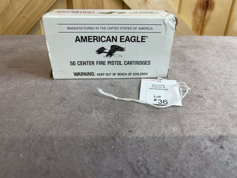 1 Box American Eagle 158 Gr. JSP .357 Magnum image