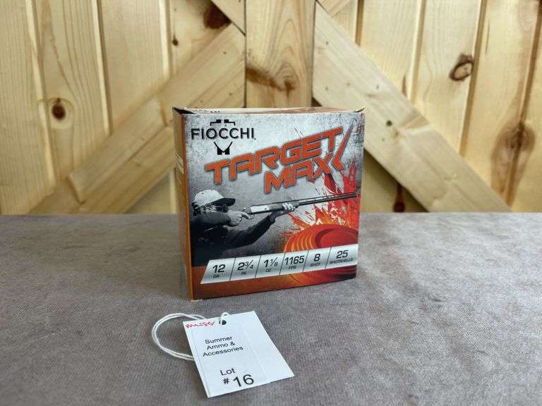 Fiocchi Target Max  No. 8 12 Gauge image