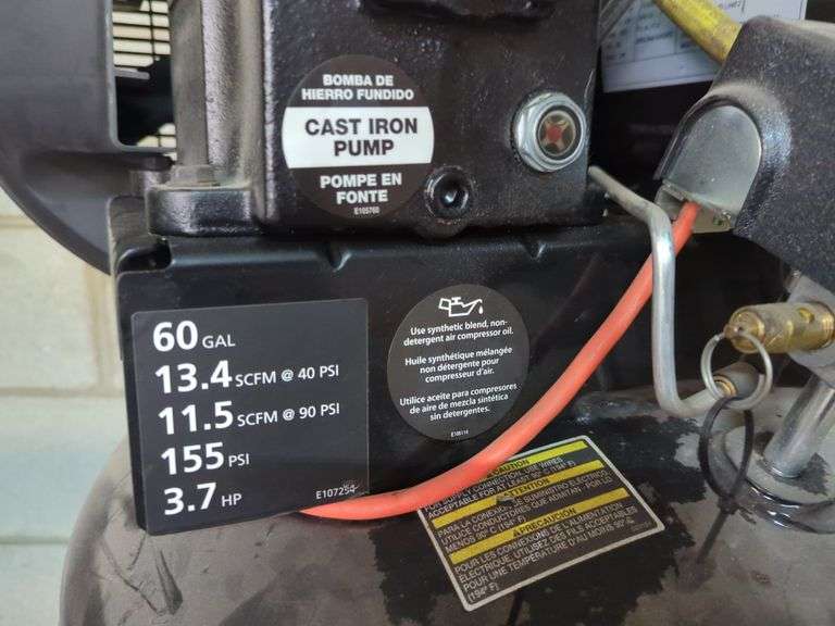 Husky 60 gal - 3.7 HP Air Compressor