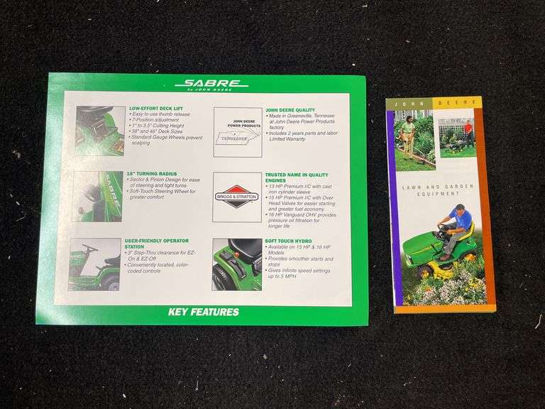 John Deere L&G Sales Literature