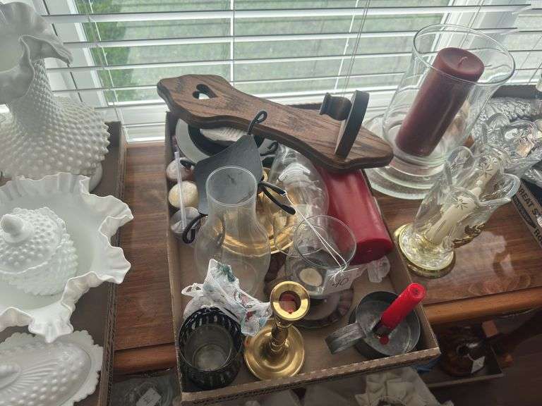Assorted Candles and Accessories