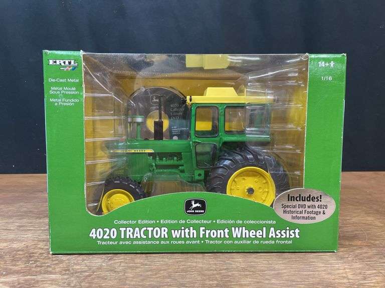 1/16 John Deere 4020 Collector NIB Ertl image