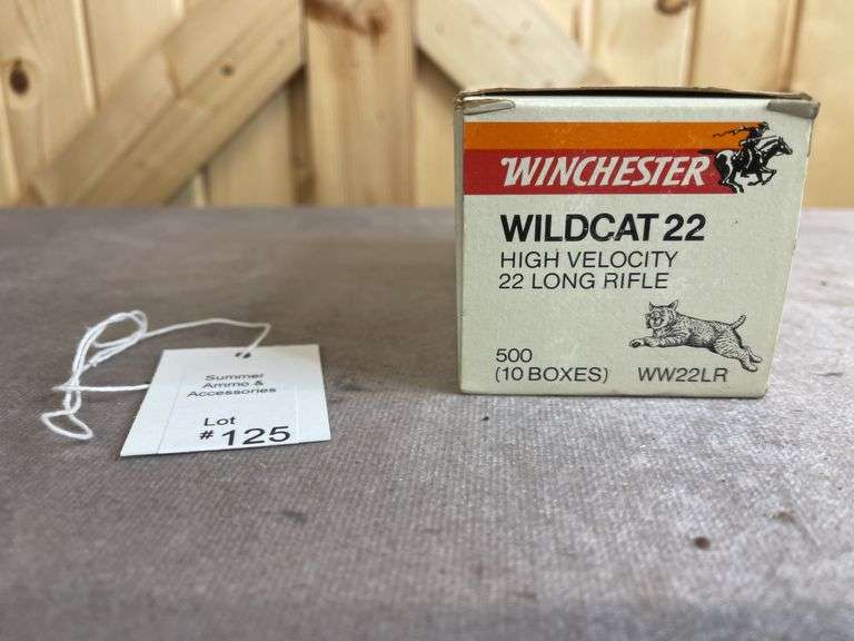500 Rounds Winchester Wildcat High Velocity .22 LR