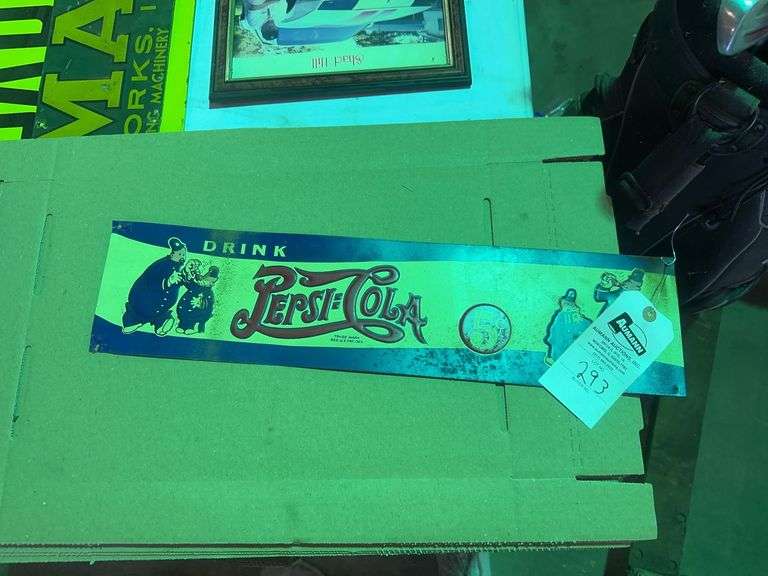 Vintage Looking But New Pepsi Sign