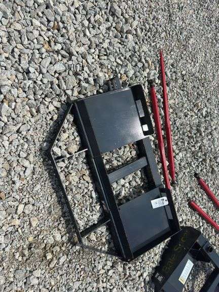 Skid Steer Bale Spear Attachment image