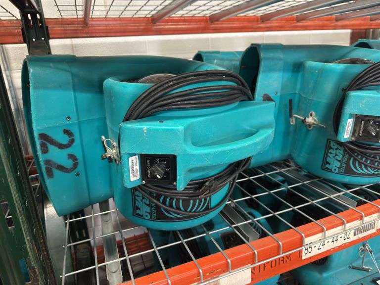 (2) Service Master Turbo Dryers