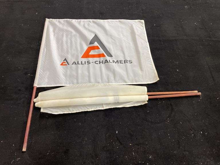 (3) Allis Chalmers Flags image