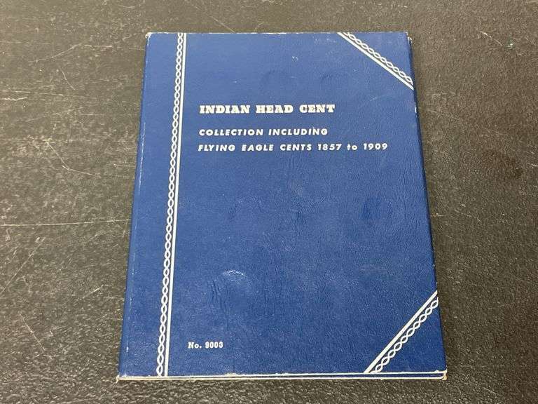 Indian Head Cents Blue Book Collection