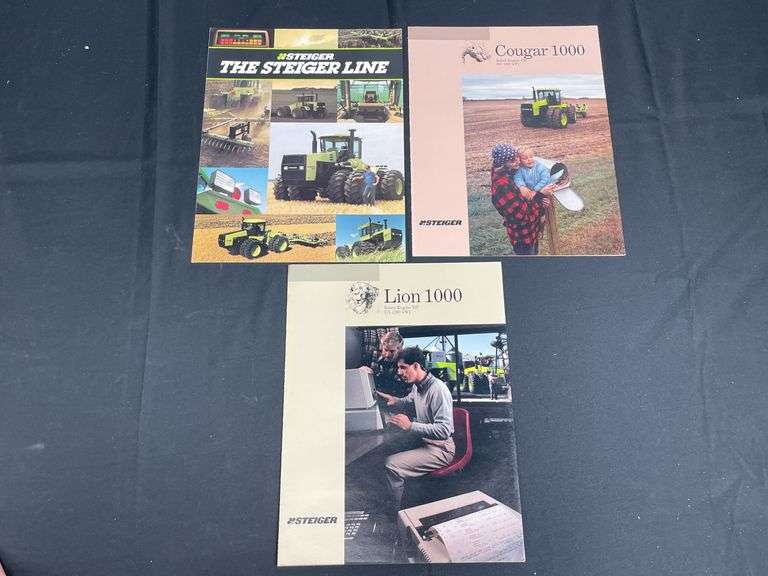 (3) Steiger 4wd Tractor Sales Literature image