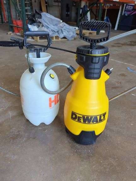 (2) Sprayers - DeWalt and HDX image
