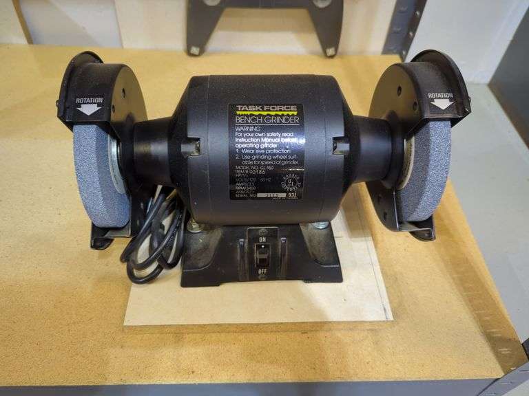 Task Force Bench Grinder 1/3 HP image