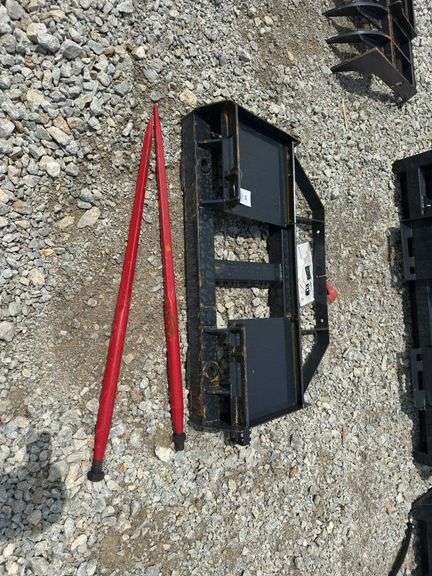 Skid Steer Bale Spear Attachment image