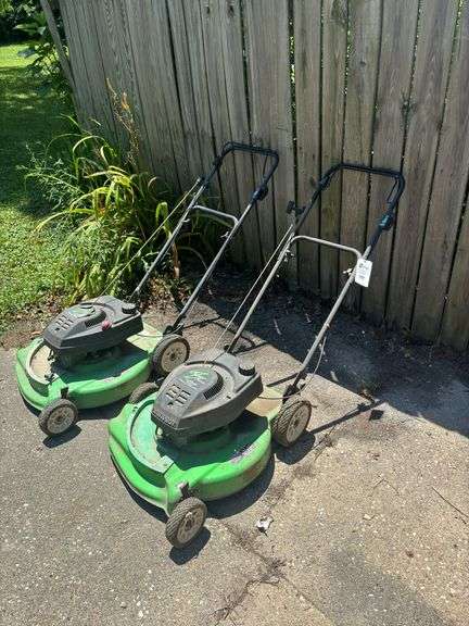 (2) Push Lawnmowers