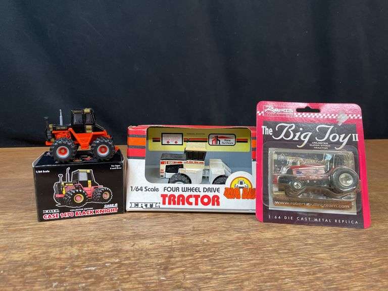 (3) 1/64 Big Bud, Case, Case-IH NIB image