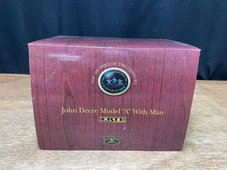 1/16 John Deere A Gold Top 100 Toys NIB Ertl image