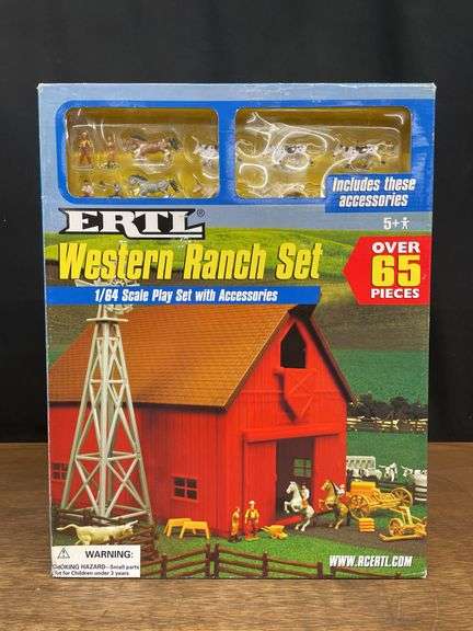 1/64 Western Ranch Set NIB Ertl image