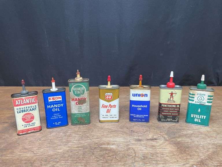 (7) Oil Cans image
