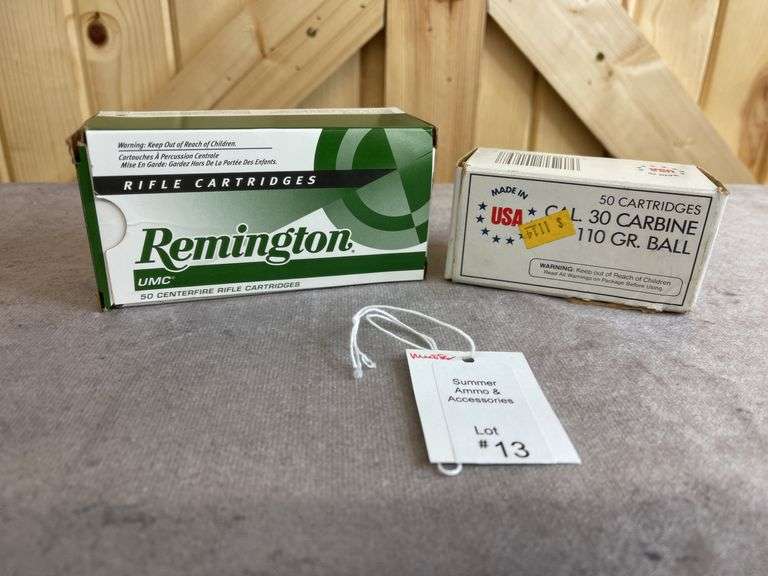 Remington & USA 110 Gr. FMJ/Ball  .30 Carbine image