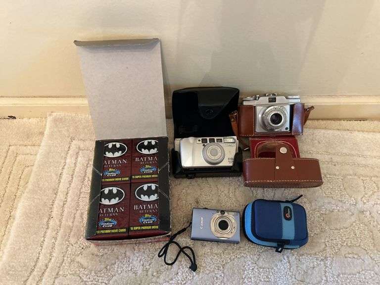 Camera Lot and Batman Movie Cards
