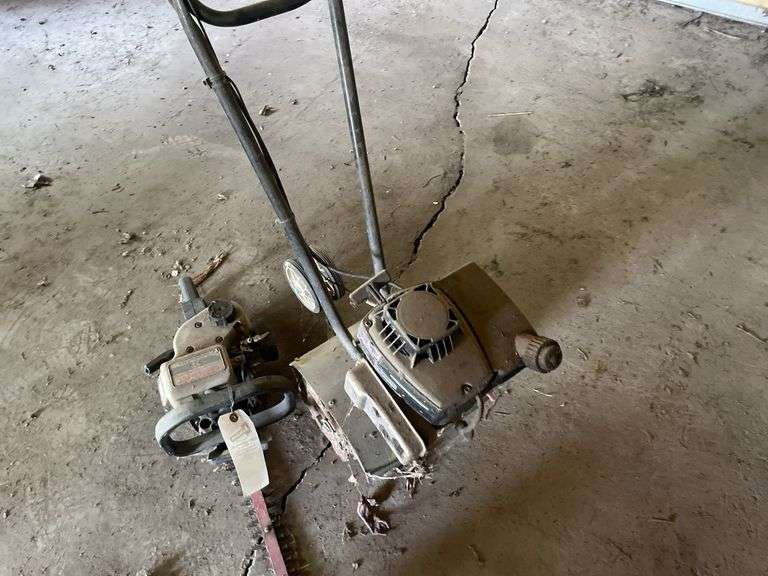 Auger and Chainsaw