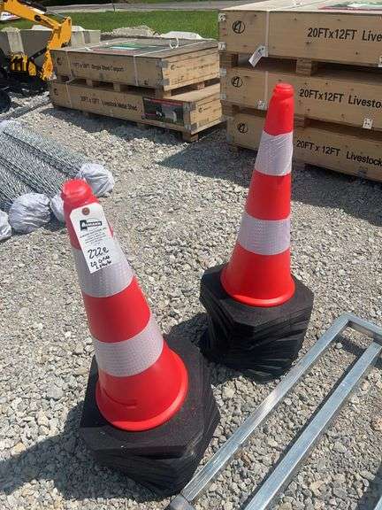20 traffic cones image