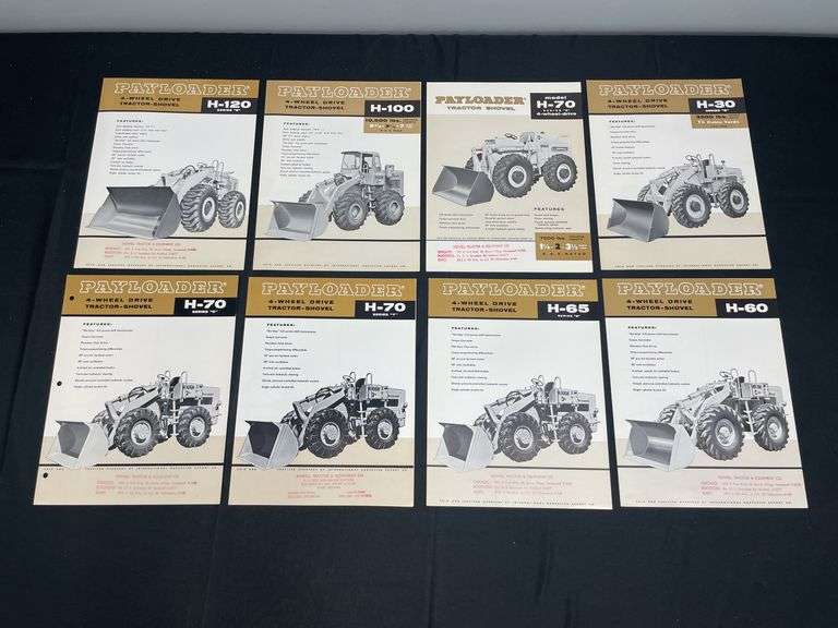 (8) IH Pay Loader Sales Literature image