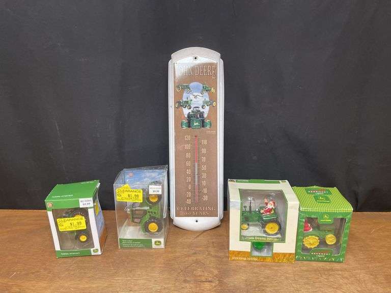 (5) John Deere Thermometer + Ornaments image