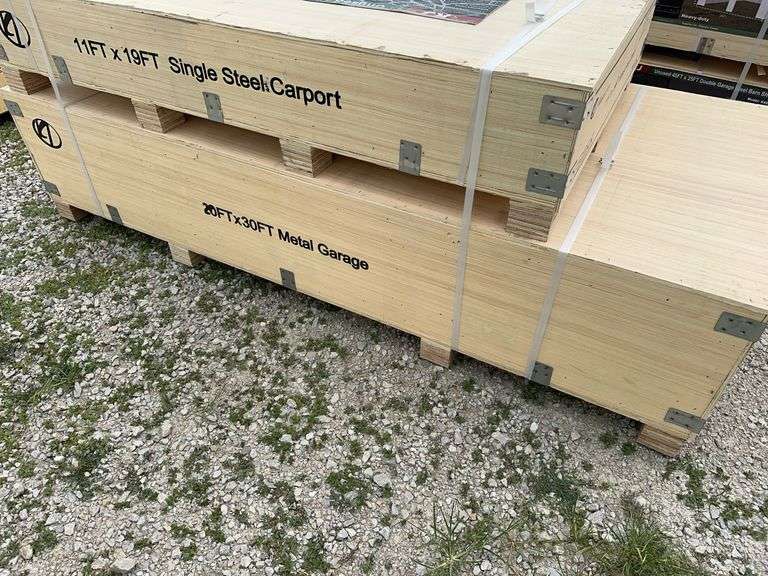 20 X 30FT Metal Garage