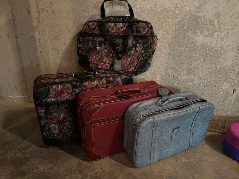 Assorted Suitcases