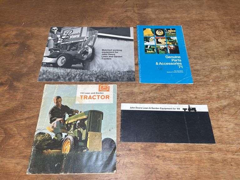 (4) John Deere L&G Sales Literature image