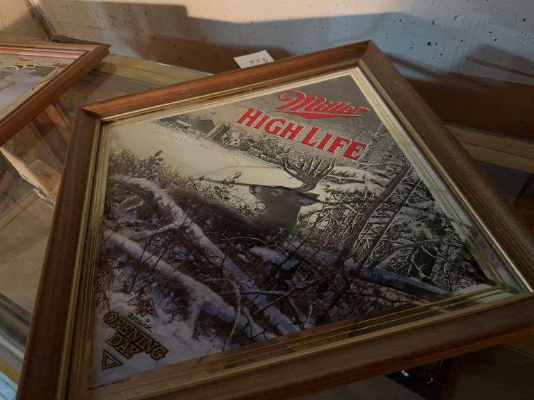 Miller High Life Deer Beer Mirror
