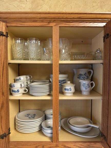 Contents of All of the Kitchen Cabinets image