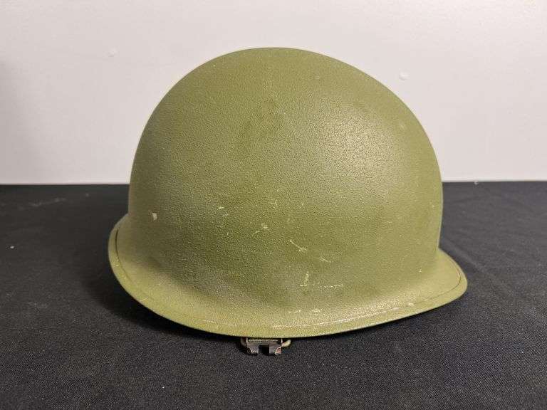 US Military Helmet w/Shell Liner & Chinstrap image