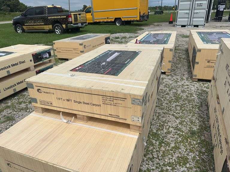 11 X 19FT Single Steel Carport