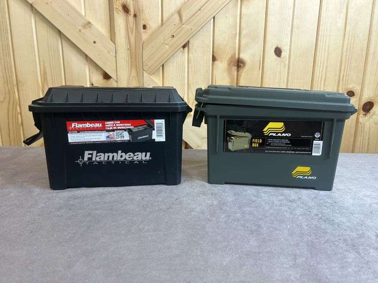 2 Flambeau & Plano Empty Range Boxes image