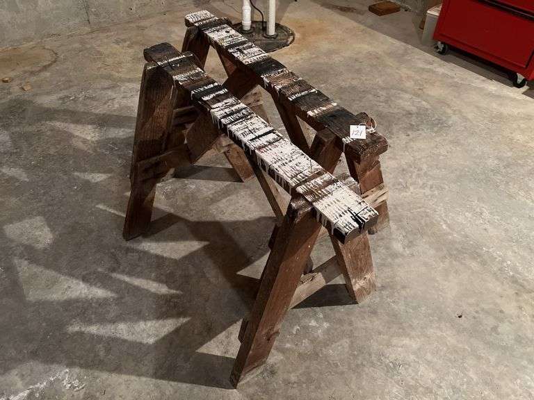 Handmade Saw Horses image